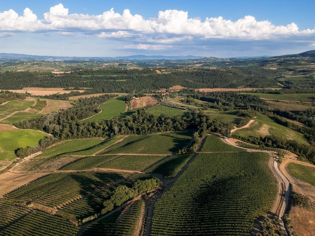 Il Leccio - Casa Toscana Il Fienile Gambassi Terme Bagian luar foto