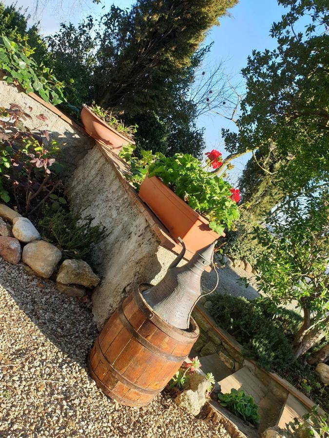 Il Leccio - Casa Toscana Il Fienile Gambassi Terme Bagian luar foto